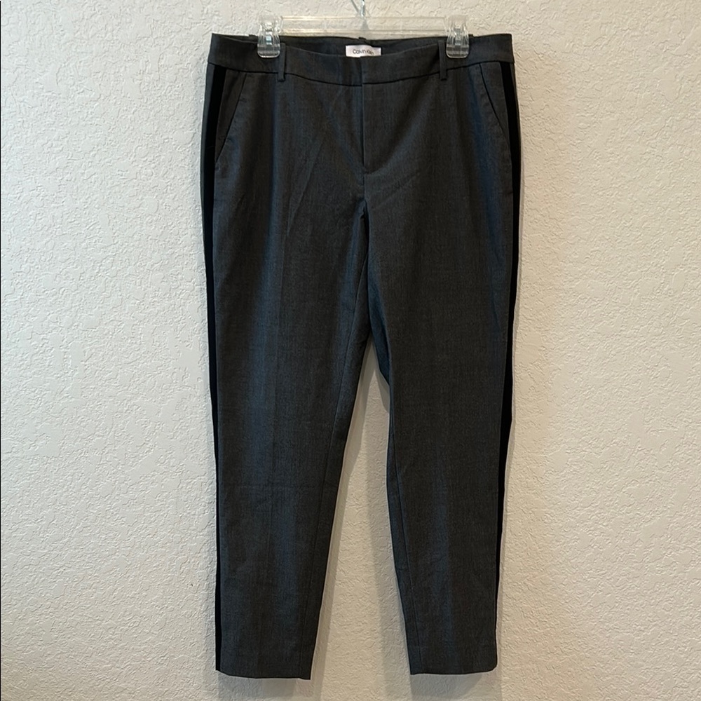Calvin Klein Gray Dress Pants